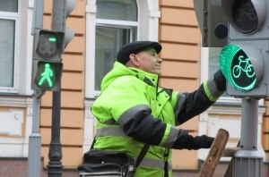 В Киеве заменят 189 старых светофоров