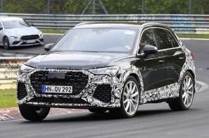 Прототип «заряженного» Audi RS Q3 поймали на тестах